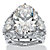 15.78 Oval-Cut Cubic Zirconia Platinum-Plated 3-Piece Bridal Ring Set-11 at PalmBeach Jewelry