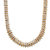 1/5 TCW Diamond Accent Graduated S-Link Tennis Necklace 18k Gold-Plated 18"-11 at PalmBeach Jewelry