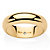 14k Gold Nano Diamond Resin Filled Wedding Band (6mm) Sizes 6-12-11 at PalmBeach Jewelry