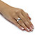 14k White Gold Polished Nano Diamond Resin Filled Wedding Band 8 mm-13 at PalmBeach Jewelry