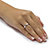 14k White Gold Ultra-Lightweight Nano Diamond Resin Filled Wedding Band (4mm) Sizes 6-12-13 at PalmBeach Jewelry