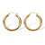 SETA JEWELRY 14k Yellow Gold Earrings Nano Diamond Resin Filled-11 at Seta Jewelry