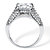3.14 TCW Princess-Cut Cubic Zirconia 2-Piece Bridal Ring Set in Platinum over Sterling Silver-15 at PalmBeach Jewelry