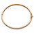 3/8 TCW Diamond Latticework Bangle Bracelet Yellow Gold-Plated-12 at PalmBeach Jewelry
