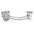 1.69 TCW Micro-Pave Cubic Zirconia Vintage-Inspired Floral Motif Knuckle Ring in Sterling Silver-12 at PalmBeach Jewelry