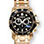 Men's Invicta Pro Diver Watch with Black Face in Gold Tone Stainless Steel 8.5"-11 at Direct Charge presents PalmBeach