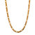 Men's Figaro-Link Gold Ion-Plated Chain Necklace 22" (6.5mm)-11 at PalmBeach Jewelry