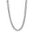 Curb-Link Flat Profile Chain Necklace in Sterling Silver 24" (6.5mm)-11 at Direct Charge presents PalmBeach