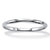 Polished Wedding Ring Band in 10k White Gold (2mm)-11 at Direct Charge presents PalmBeach