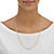 Curb-Link Chain Necklace in 10k Yellow Gold 24" (4.25mm)-13 at PalmBeach Jewelry