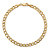 Curb-Link Chain Bracelet in 10k Yellow Gold 7" (4.25mm)-11 at Direct Charge presents PalmBeach