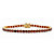 12.90 TCW Round Genuine Red Garnet Tennis Bracelet Yellow Gold-Plated 7.25"-11 at PalmBeach Jewelry