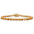 8.60 TCW Round Genuine Yellow Citrine Tennis Bracelet Yellow Gold-Plated 7.25"-11 at PalmBeach Jewelry