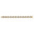 Men's Diamond Accent Pave-Style Two-Tone Fancy-Link Bracelet Yellow Gold-Plated 8.5"-15 at PalmBeach Jewelry