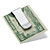 Polished Money Clip in Silvertone 2"-12 at PalmBeach Jewelry
