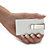 Polished Money Clip in Silvertone 2"-13 at PalmBeach Jewelry