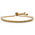 Beaded Adjustable Drawstring Slider Bracelet Yellow Gold-Plated 10"-11 at PalmBeach Jewelry