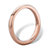 Polished Wedding Ring Band in Rose Gold-Plated Sterling Silver (2mm)-102 at PalmBeach Jewelry