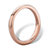 Polished Wedding Ring Band in Rose Gold-Plated Sterling Silver (2mm)-12 at PalmBeach Jewelry