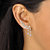 Marquise-Cut Crystal Ear Climber Earrings in Gold Tone with Round and Pear Drop Accents-13 at PalmBeach Jewelry