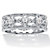 Round Cubic Zirconia Filigree Eternity Ring .25 TCW in Sterling Silver-11 at PalmBeach Jewelry
