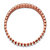 Round Crystal Multi-Row Stretch Bracelet in Rose Gold Tone 7"-12 at PalmBeach Jewelry