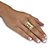 Bohemian Wide Cigar Band-Style Scroll Ring in 18k Gold over Sterling Silver-13 at PalmBeach Jewelry