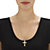 Diamond Accent Cross Pendant Necklace Gold-Plated 22"-13 at PalmBeach Jewelry