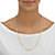 Curb-Link Chain Necklace in 10k Yellow Gold 20" (4.25mm)-13 at Direct Charge presents PalmBeach