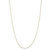 Box-Link Chain Necklace in Solid 10k Yellow Gold 16" (.5mm)-11 at Direct Charge presents PalmBeach