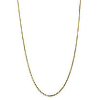 Curb-Link Chain Necklace in 10k Yellow Gold 18" (2.5mm)
