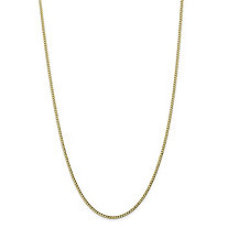 Curb-Link Chain Necklace in 10k Yellow Gold 24" (2.5mm)