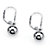 Ball Drop Earrings in Sterling Silver-12 at PalmBeach Jewelry