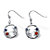 Round Crystal Sterling Silver Antique-Finish Moon and Stars Drop Earrings-11 at PalmBeach Jewelry