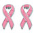 Pink Breast Cancer Awareness Ribbon Earrings in Silvertone and Enamel-11 at PalmBeach Jewelry