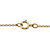 Polished Script Nameplate Necklace in 18k Gold over Sterling Silver 18"-12 at PalmBeach Jewelry