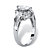 Marquise-Cut Cubic Zirconia Bypass Engagement Ring 1.03 TCW in Sterling Silver-12 at Direct Charge presents PalmBeach