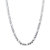 Figaro-Link Chain Necklace in .925 Sterling Silver 22" (5.5mm)-11 at PalmBeach Jewelry