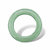 Genuine Green Jade Polished Ring (8.5mm)-12 at PalmBeach Jewelry