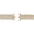 Diamond Accent Panther-Link Two-Tone Bracelet Gold-Plated 7.25"-12 at PalmBeach Jewelry