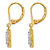 Pave Diamond Accent Cluster Drop Earrings 18k Gold-Plated-12 at PalmBeach Jewelry
