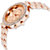 Round Crystal Multi-Dial Fashion Watch in Rose Gold Tone With Rose Tone Face 7.5"-12 at PalmBeach Jewelry