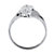 Diamond Accent Cluster Ring in Platinum over Sterling Silver-12 at PalmBeach Jewelry