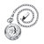 Men's Genuine Commemorative Year to Remember Silver Half-Dollar Coin Pocket Watch in Silvertone 14"-15 at Direct Charge presents PalmBeach