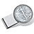 Men's Genuine Silver Half-Dollar Year to Remember Coin Money Clip in Stainless Steel-11 at PalmBeach Jewelry