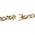 Diamond Accent 18k Gold-Plated Two-Tone Infinity-Link Bracelet 7.5"-12 at Direct Charge presents PalmBeach