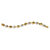 Diamond Accent 18k Gold-Plated Two-Tone Elephant-Link Bracelet 7.5"-11 at PalmBeach Jewelry