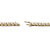 Diamond Accent 18k Gold-Plated Two-Tone S-Link Bracelet 7.25"-12 at Direct Charge presents PalmBeach
