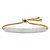Diamond Accent Bar 18k Gold-Plated Adjustable Drawstring Bolo Bracelet 9"-11 at Direct Charge presents PalmBeach