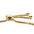 Diamond Accent Bar 18k Gold-Plated Adjustable Drawstring Bolo Bracelet 9"-12 at Direct Charge presents PalmBeach